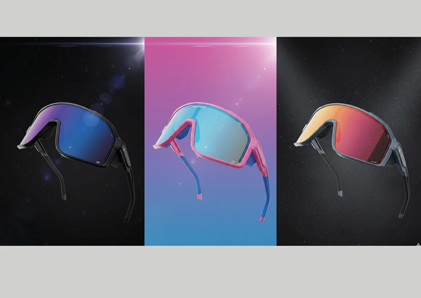 Sports glasses，outdoor limit，Visual experience，Performance Aesthetics，DECATHLON MH 900，