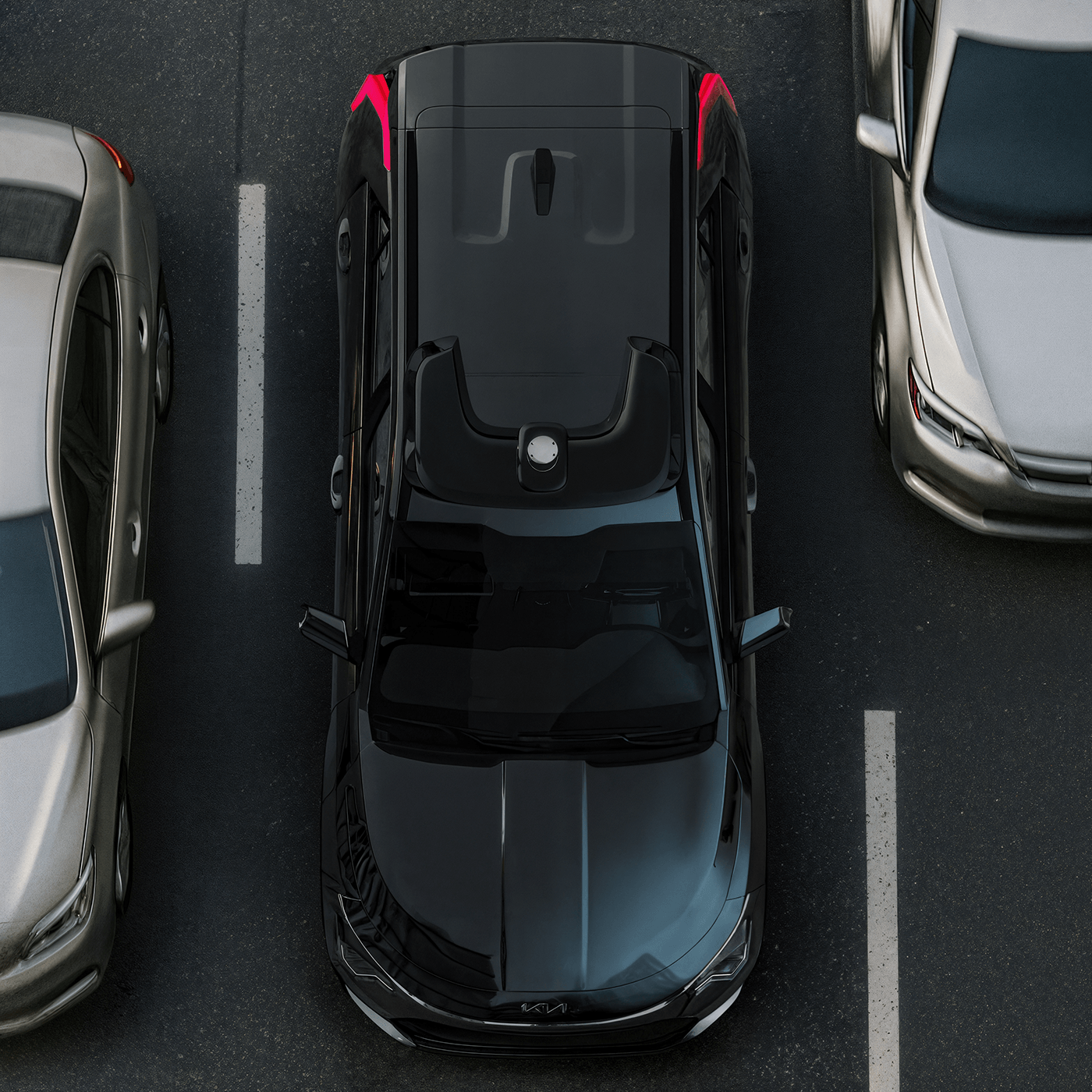 Sensor Rack，Integrated curved surface sensor，Sensor Rack，stealth radar rack，Integrated curved surface sensor，Car decoration，conceptual design，stealth radar rack，Car decoration，conceptual design，