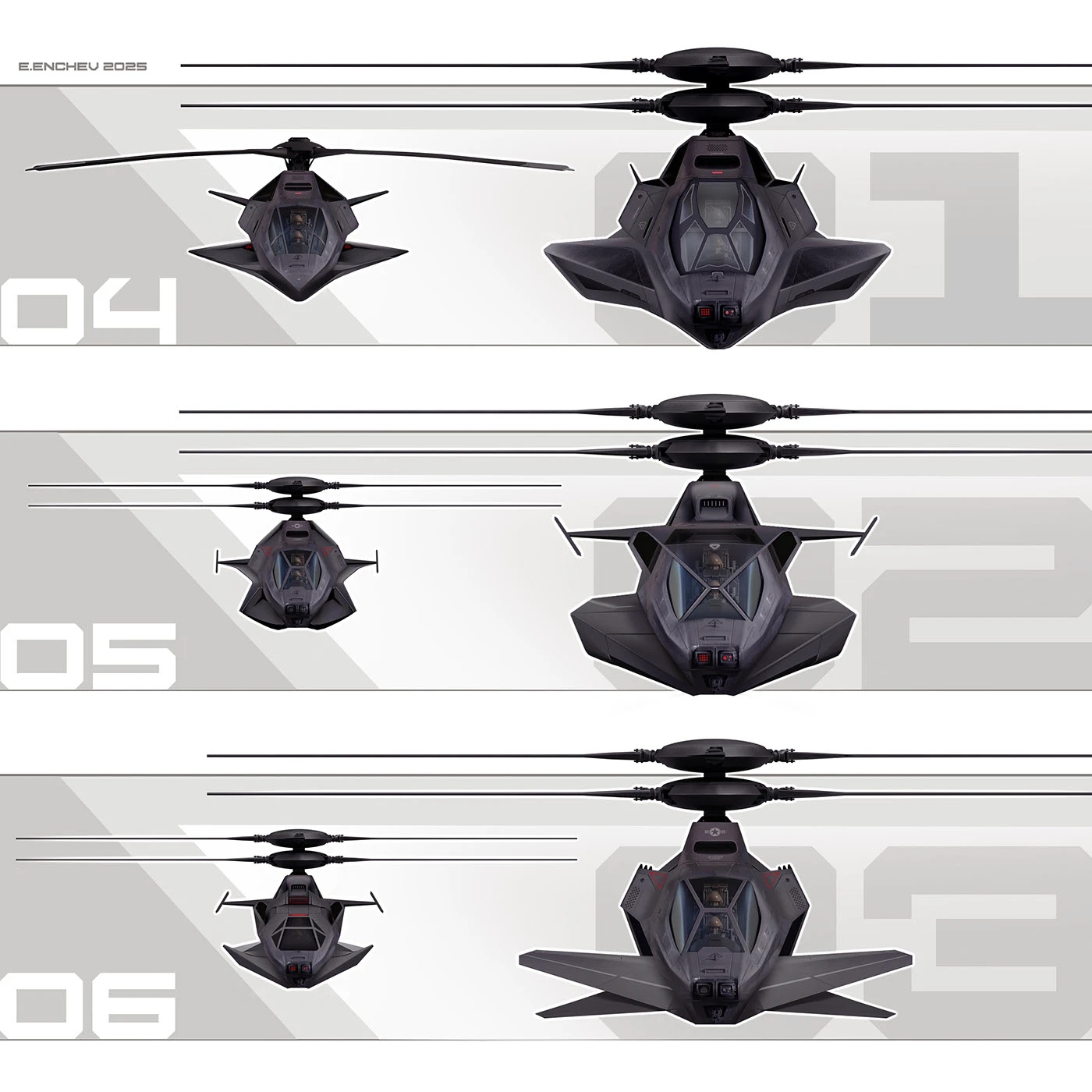 helicopter，Military design，intelligent fire control，draft，