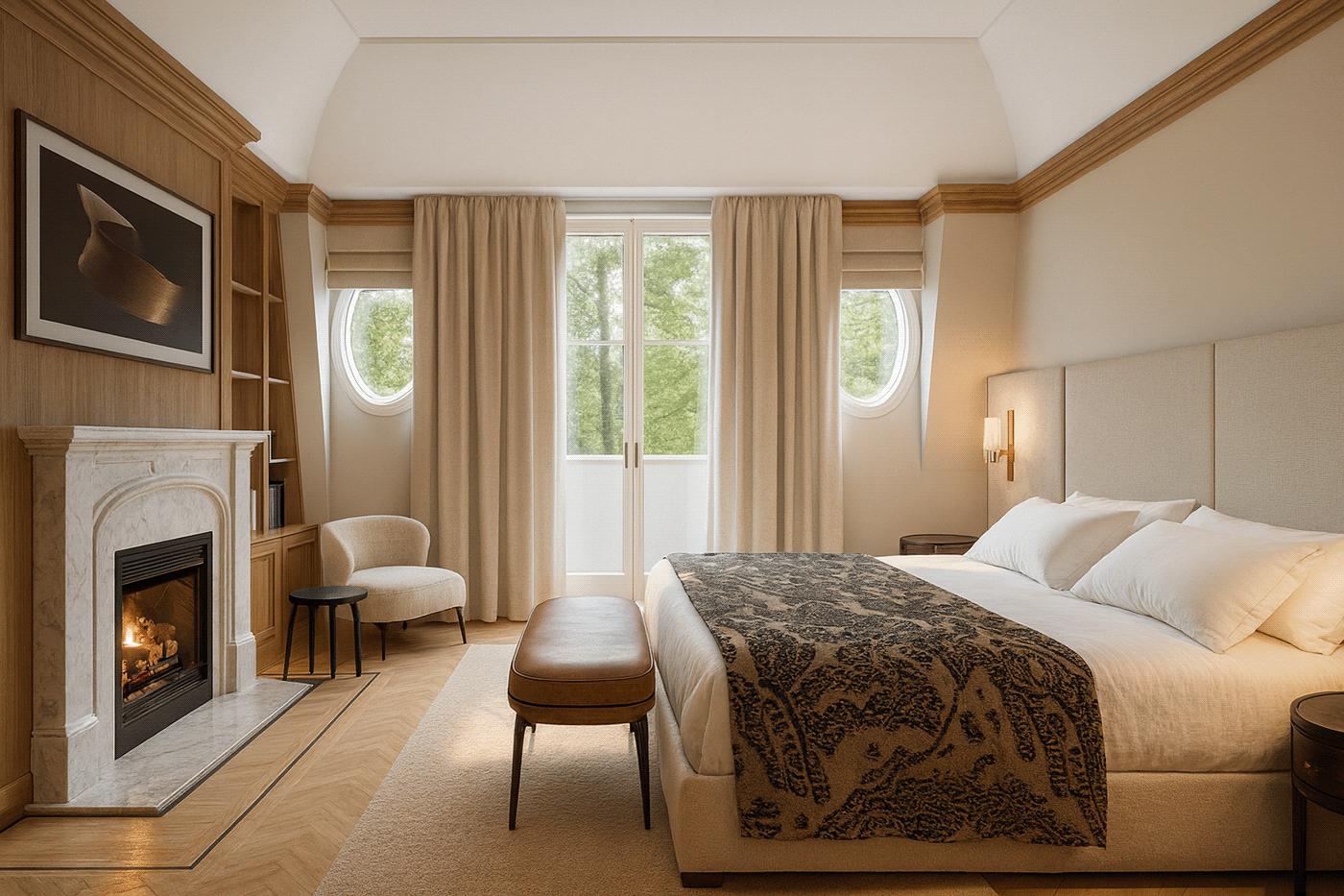 Villa Eleven，Geneva，Italian Villa，historical charm，Timeless Harmony，