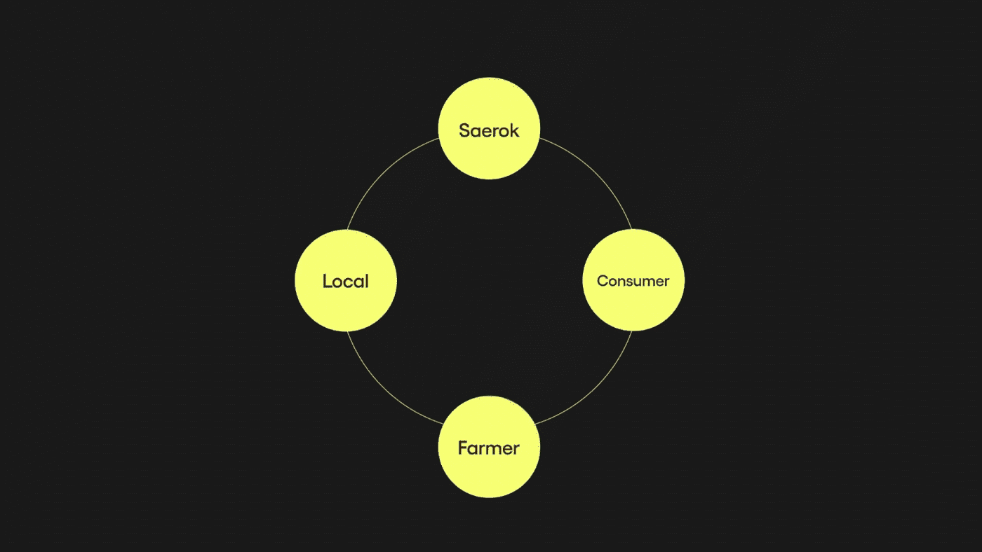 Saerok，Smart Agriculture Platform，AI farming robot，integration of production and marketing，