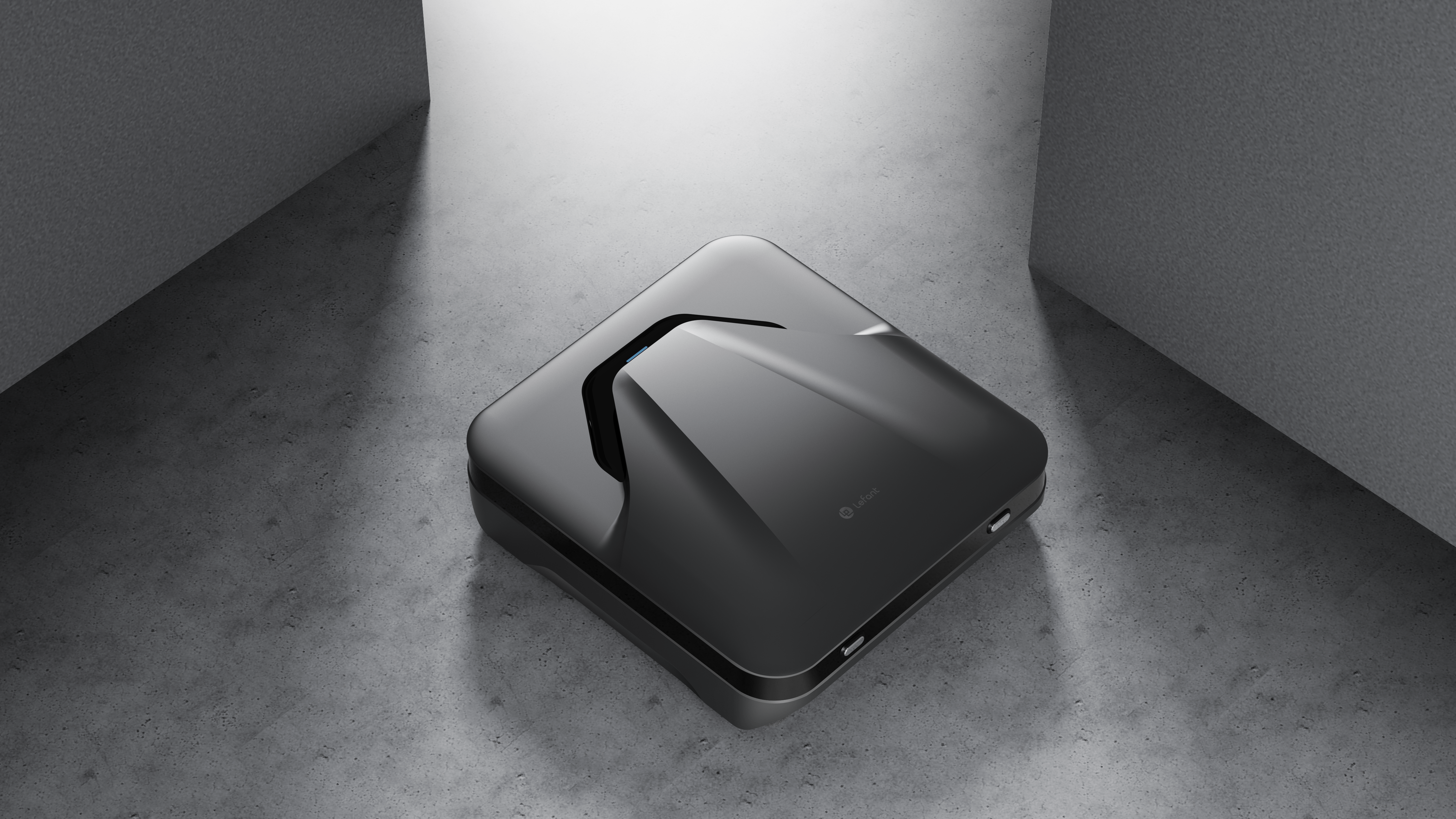 Tank-sweeping robot，