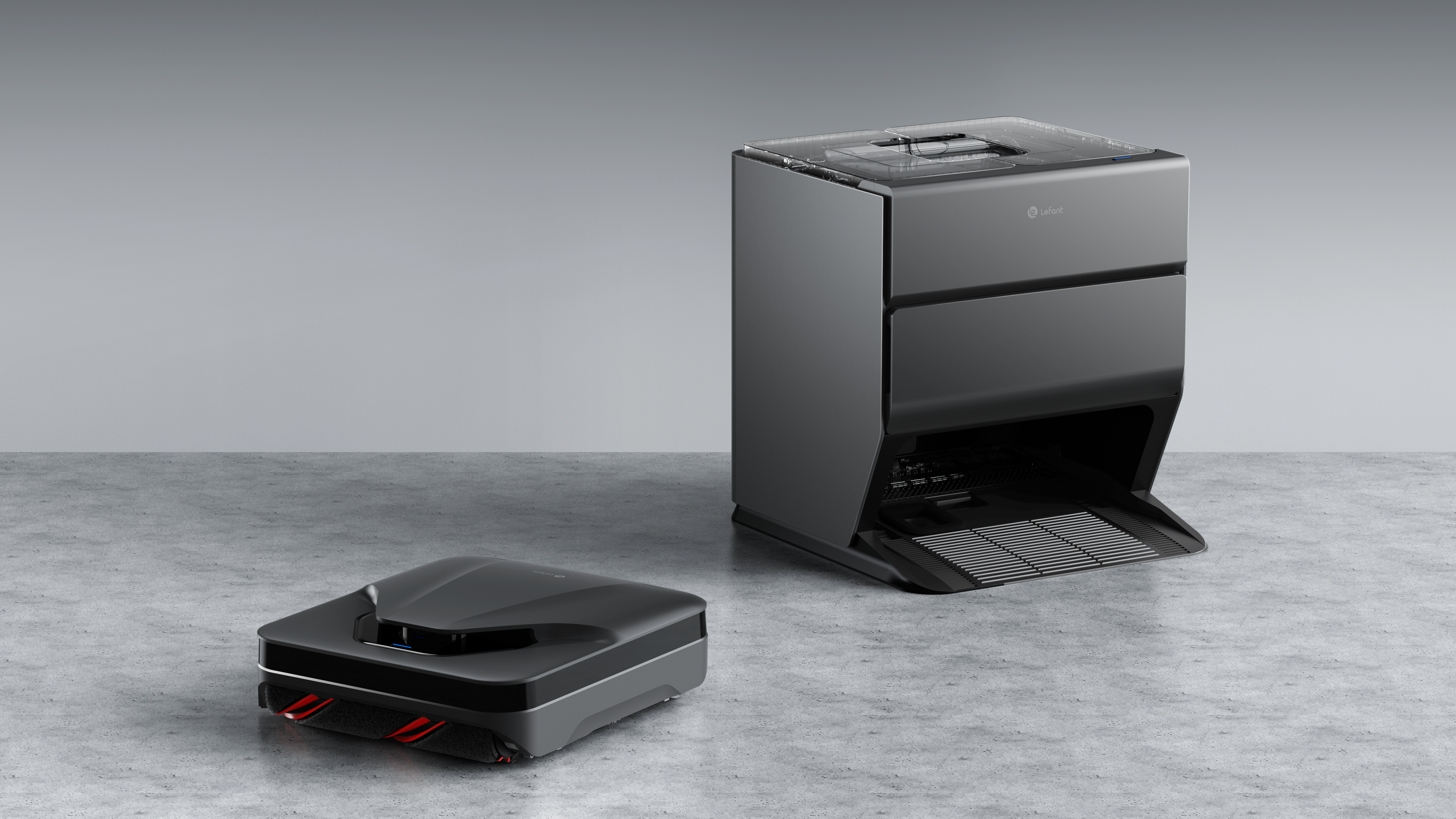 Tank-sweeping robot，