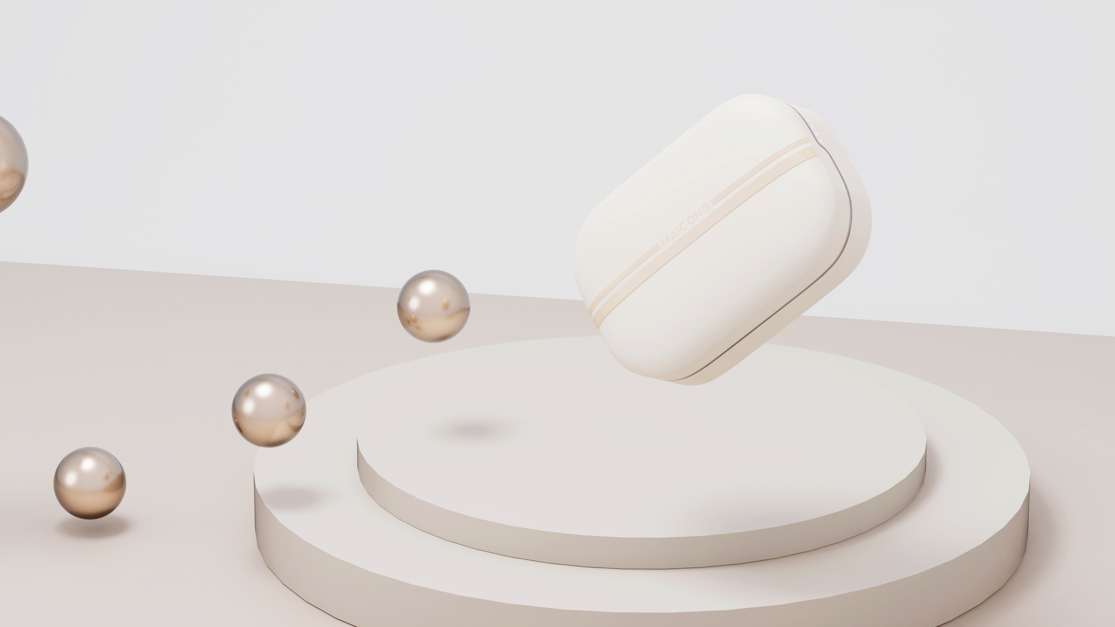 Headphones, digital smart, dual headphones，