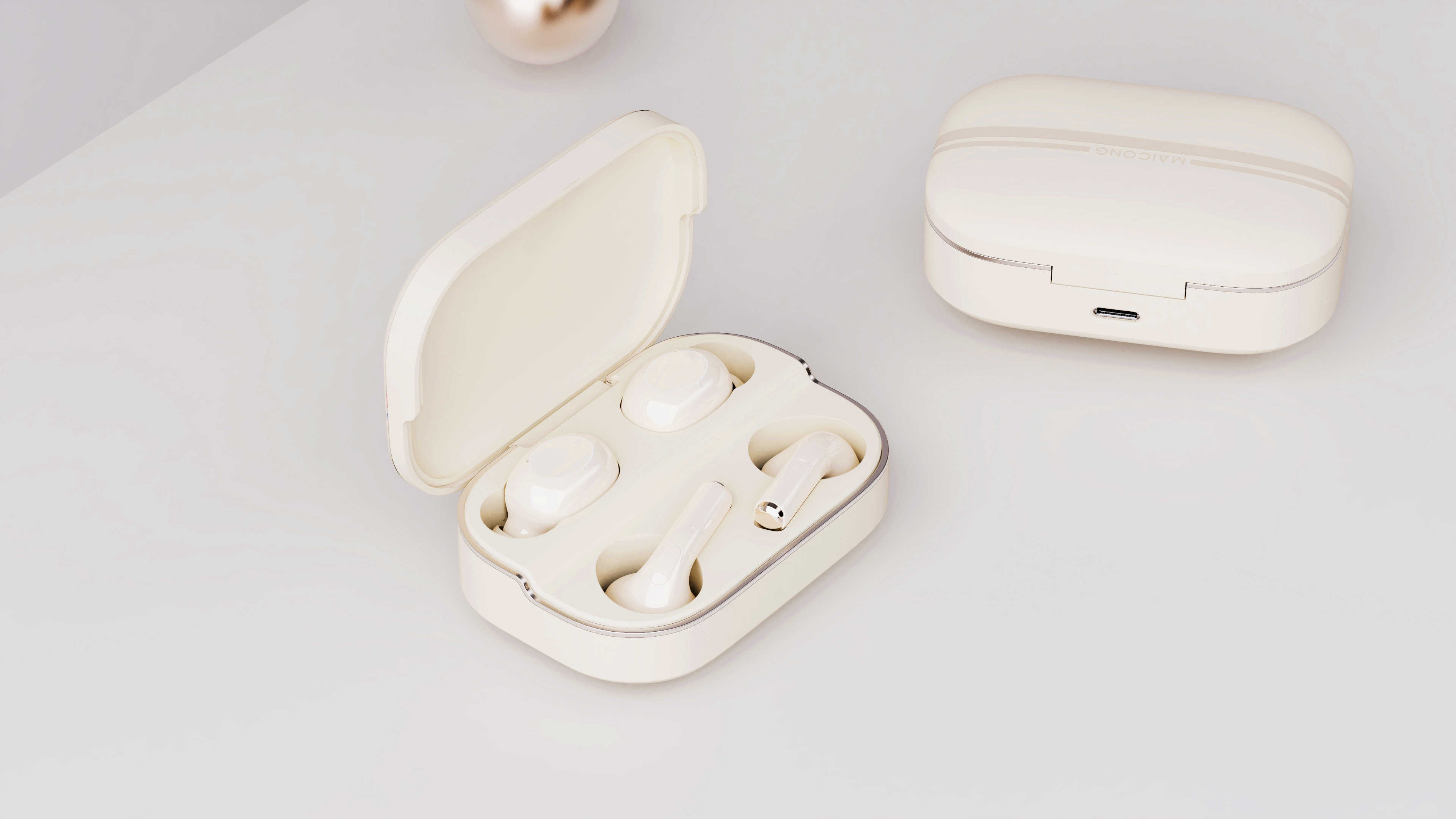 Headphones, digital smart, dual headphones，