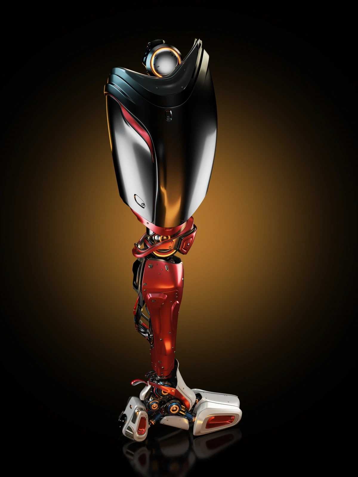 FOOTBALL LEG，machine design，industrial design，3D modeling，