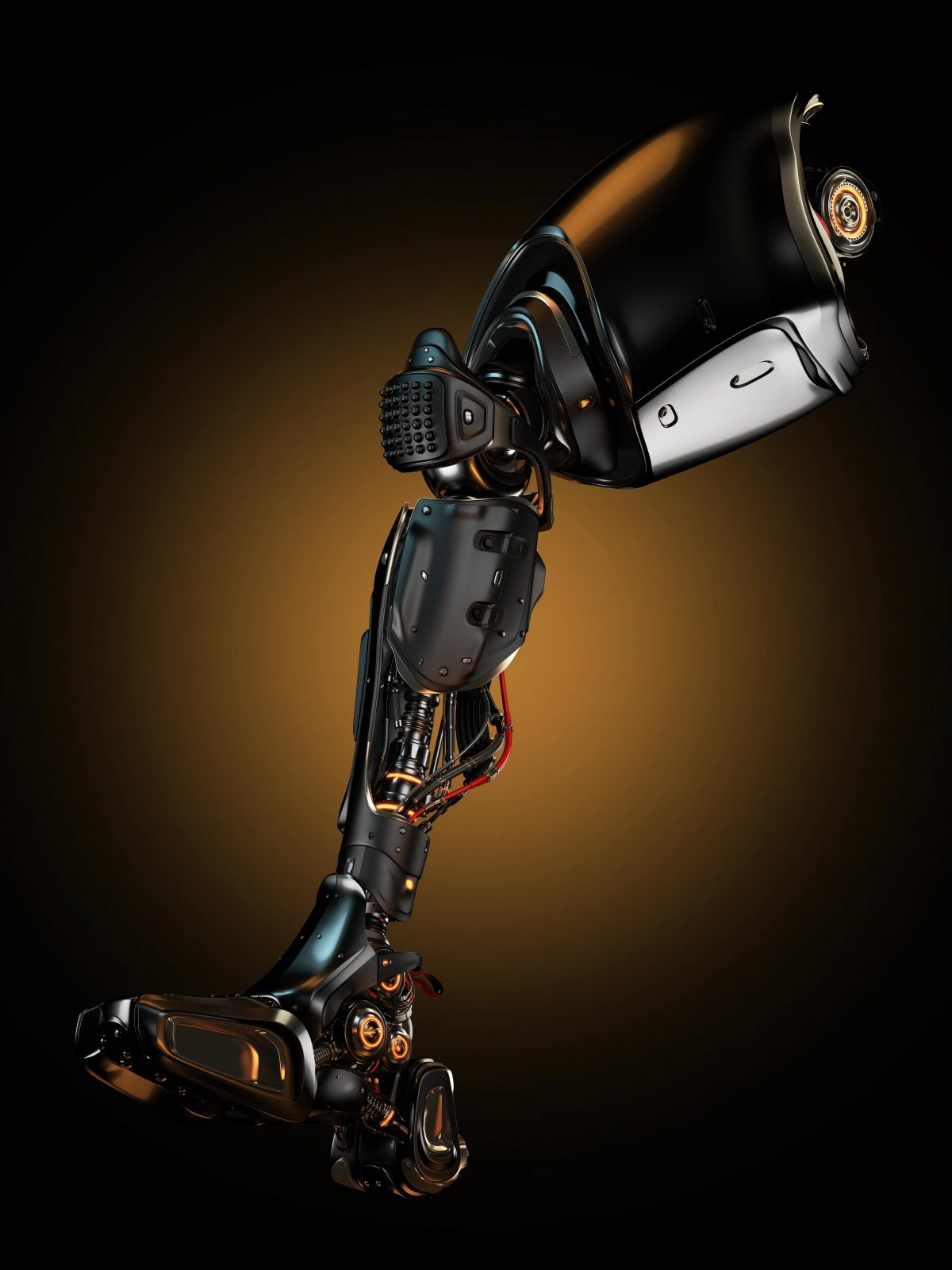 FOOTBALL LEG，machine design，industrial design，3D modeling，