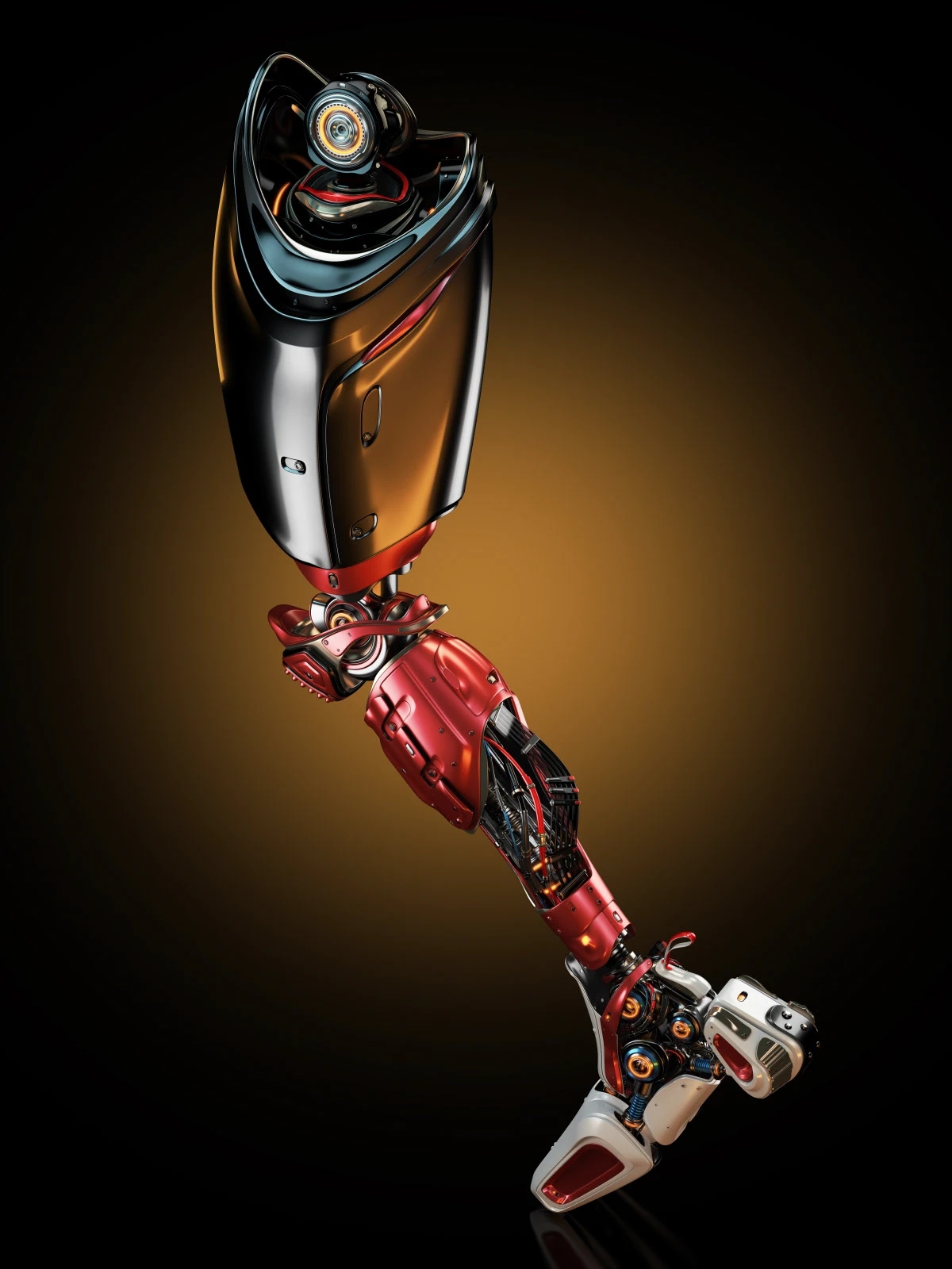 FOOTBALL LEG，machine design，industrial design，3D modeling，