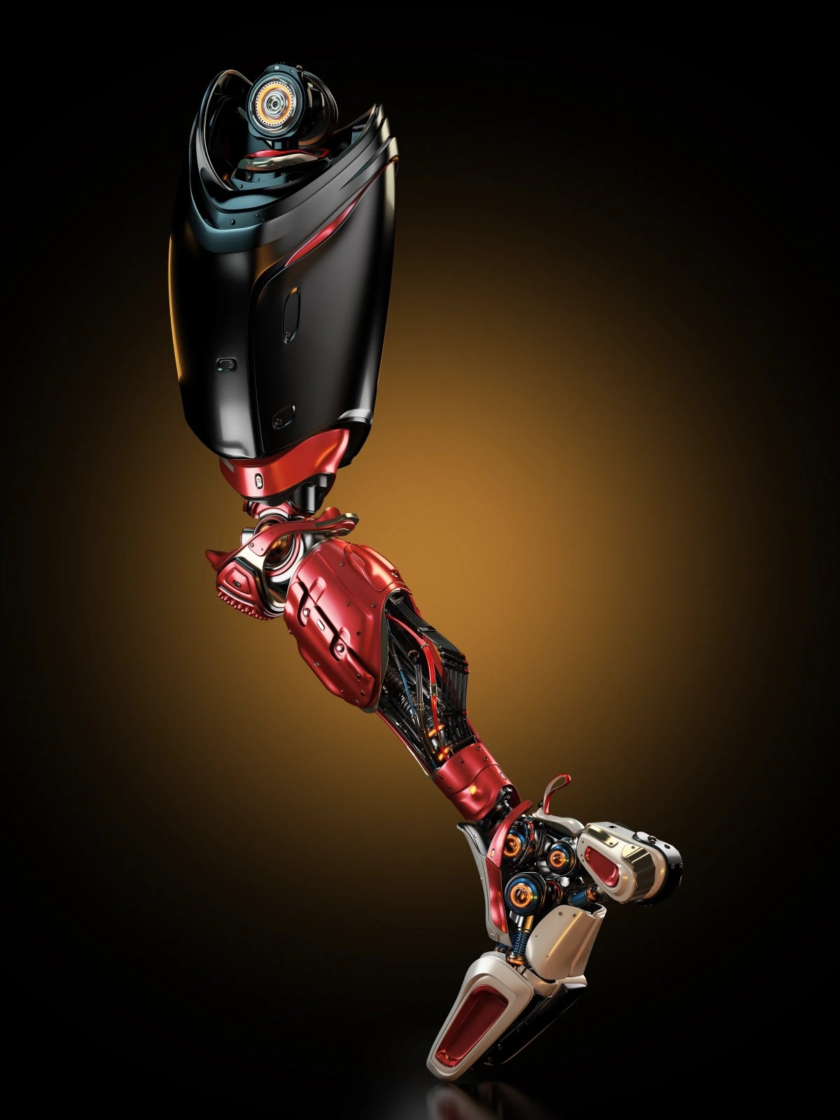 FOOTBALL LEG，machine design，industrial design，3D modeling，