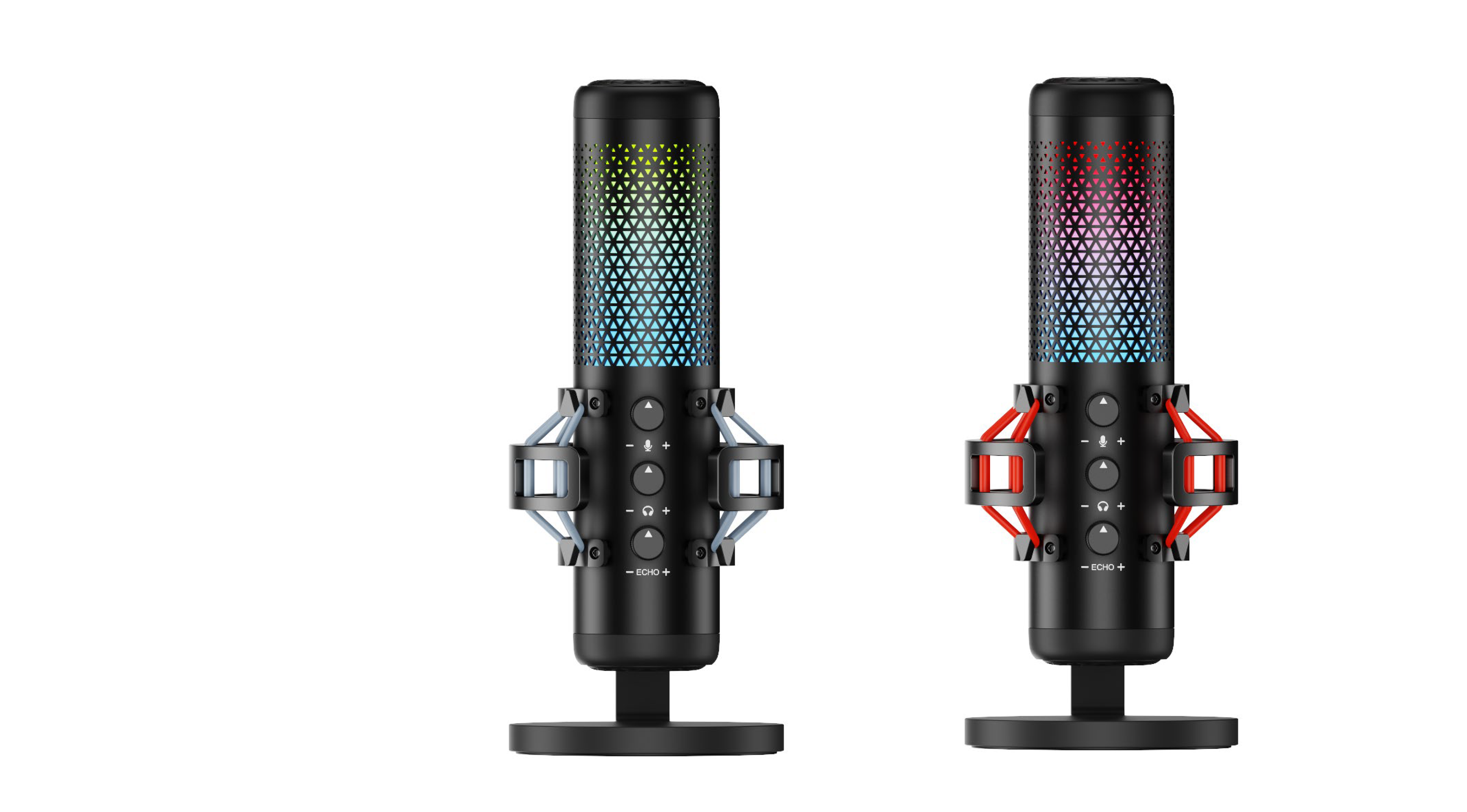 Gradient Colorful Light Microphone，