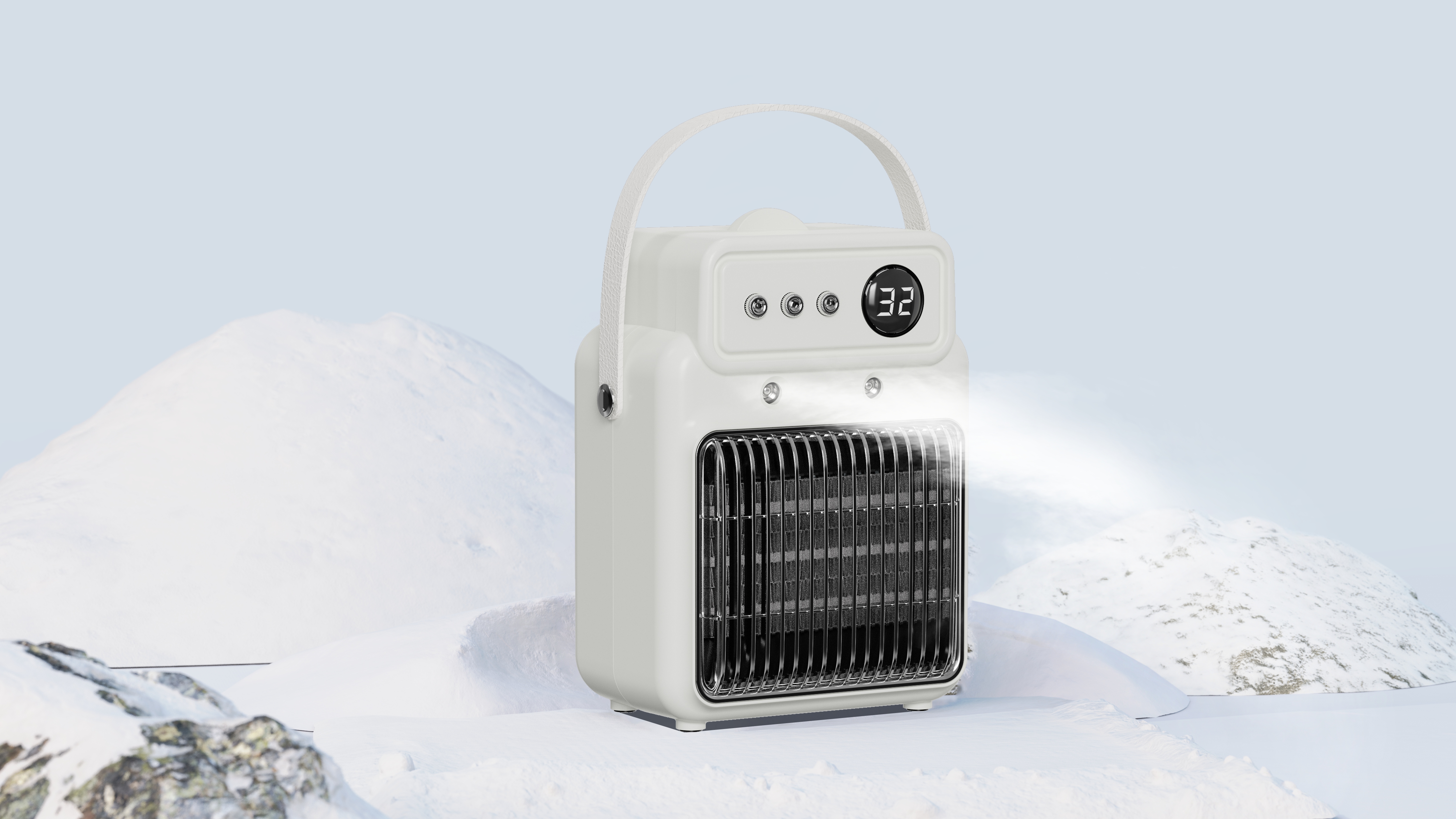 # Product design# Portable heater# Creative burst，