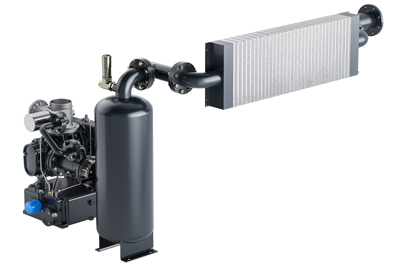 Industrial compressor rendering，Product rendering，