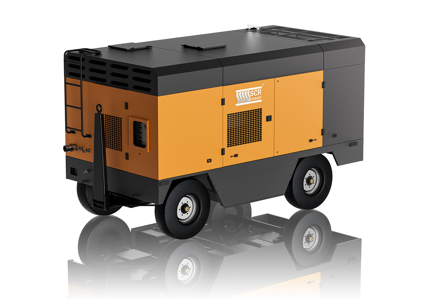 Industrial compressor rendering，Product rendering，