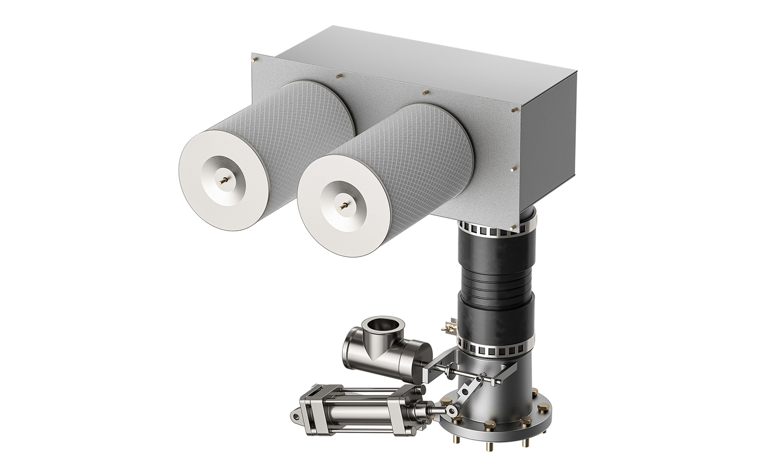 Industrial compressor rendering，Product rendering，