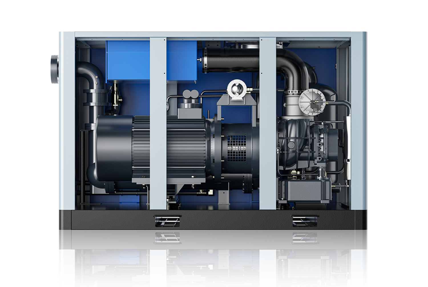Industrial compressor rendering，Product rendering，
