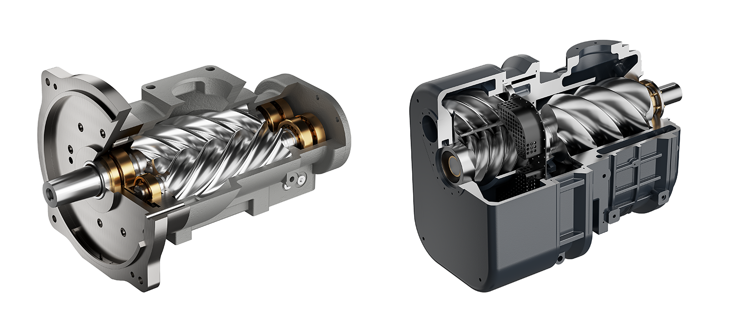 Industrial compressor rendering，Product rendering，