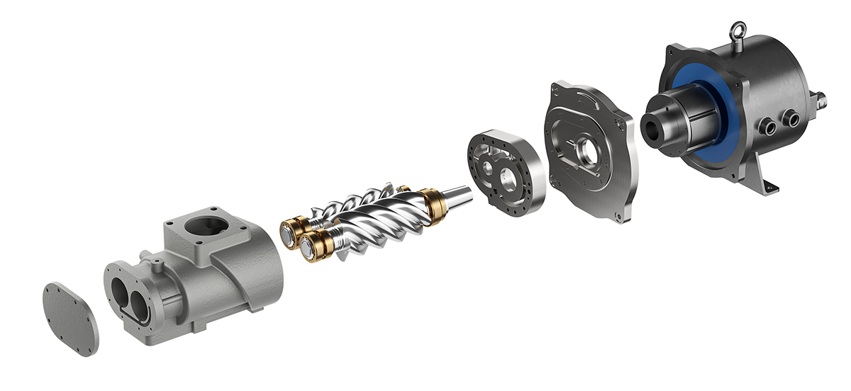 Industrial compressor rendering，Product rendering，