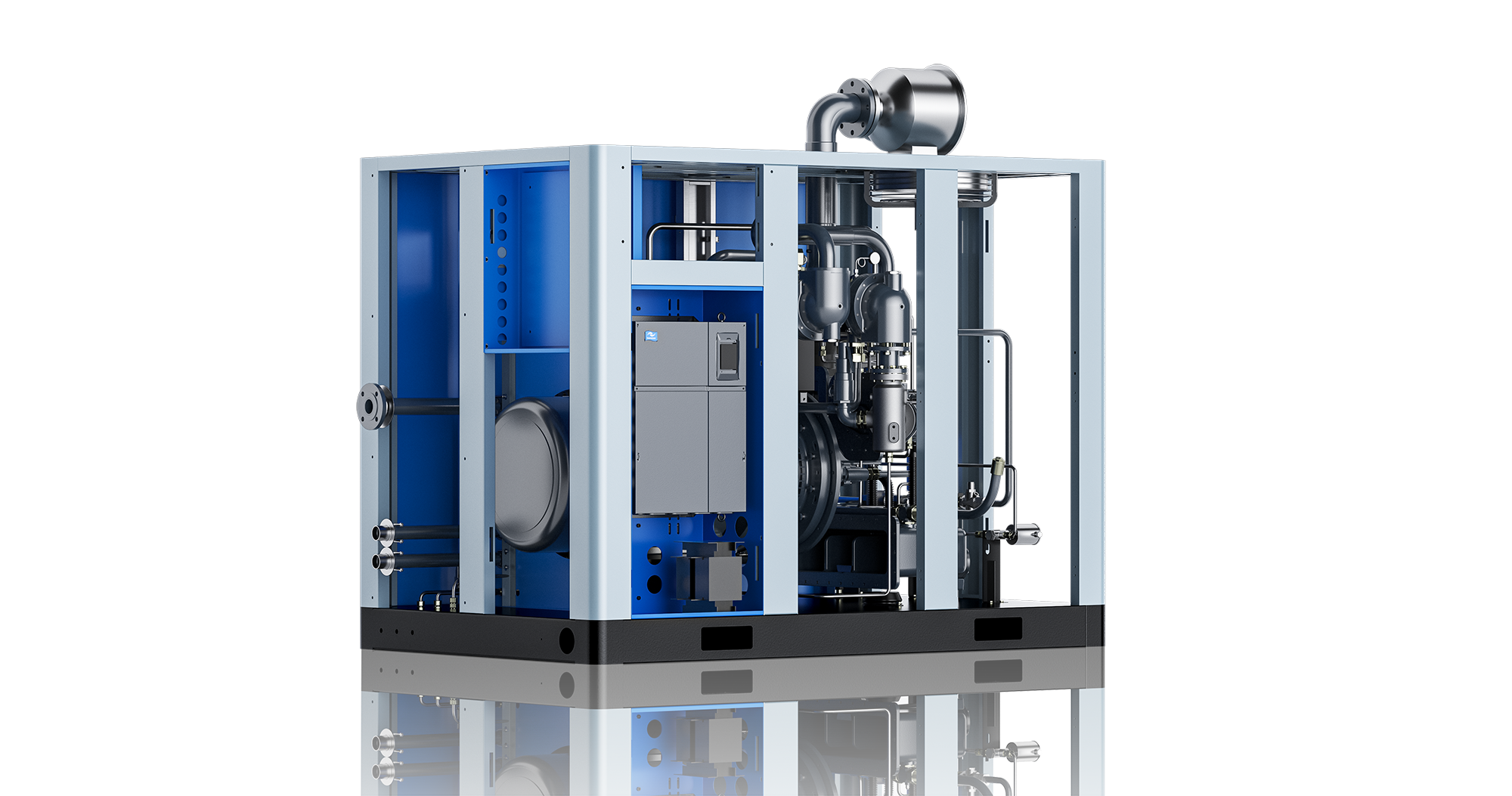 Industrial compressor rendering，Product rendering，