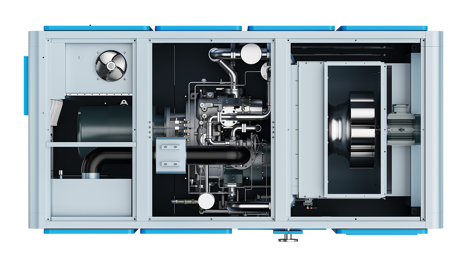 Industrial compressor rendering，Product rendering，
