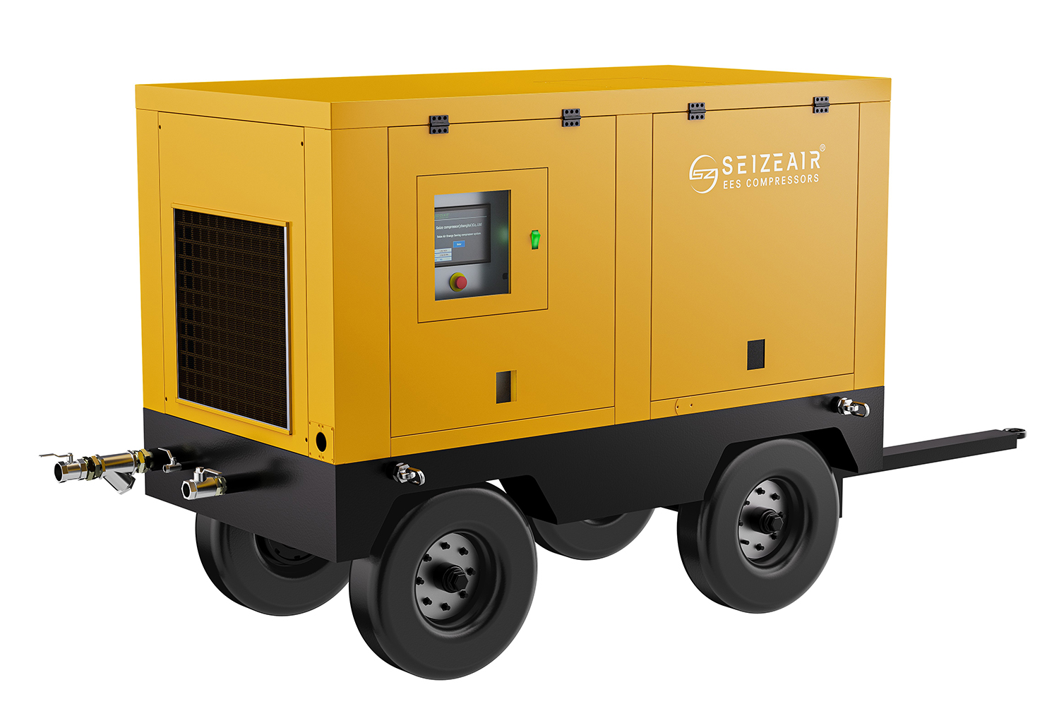 Industrial compressor rendering，Product rendering，