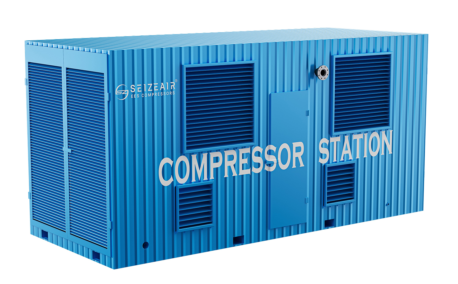 Industrial compressor rendering，Product rendering，