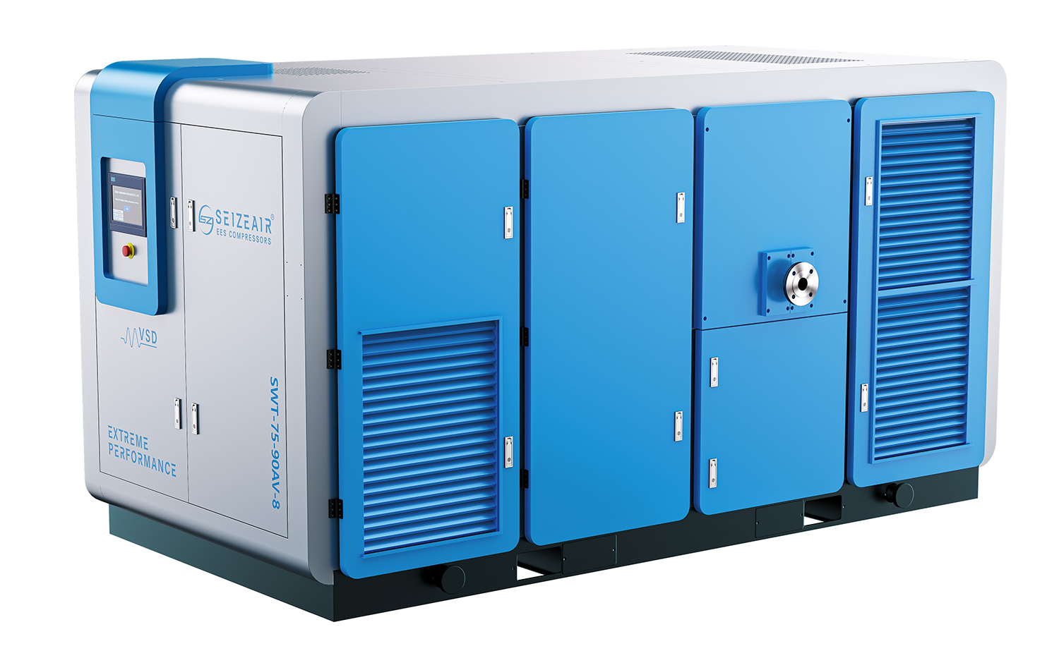 Industrial compressor rendering，Product rendering，