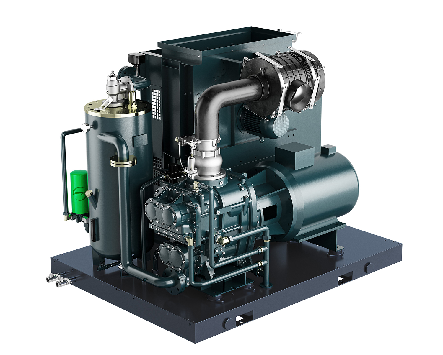 Industrial compressor rendering，Product rendering，
