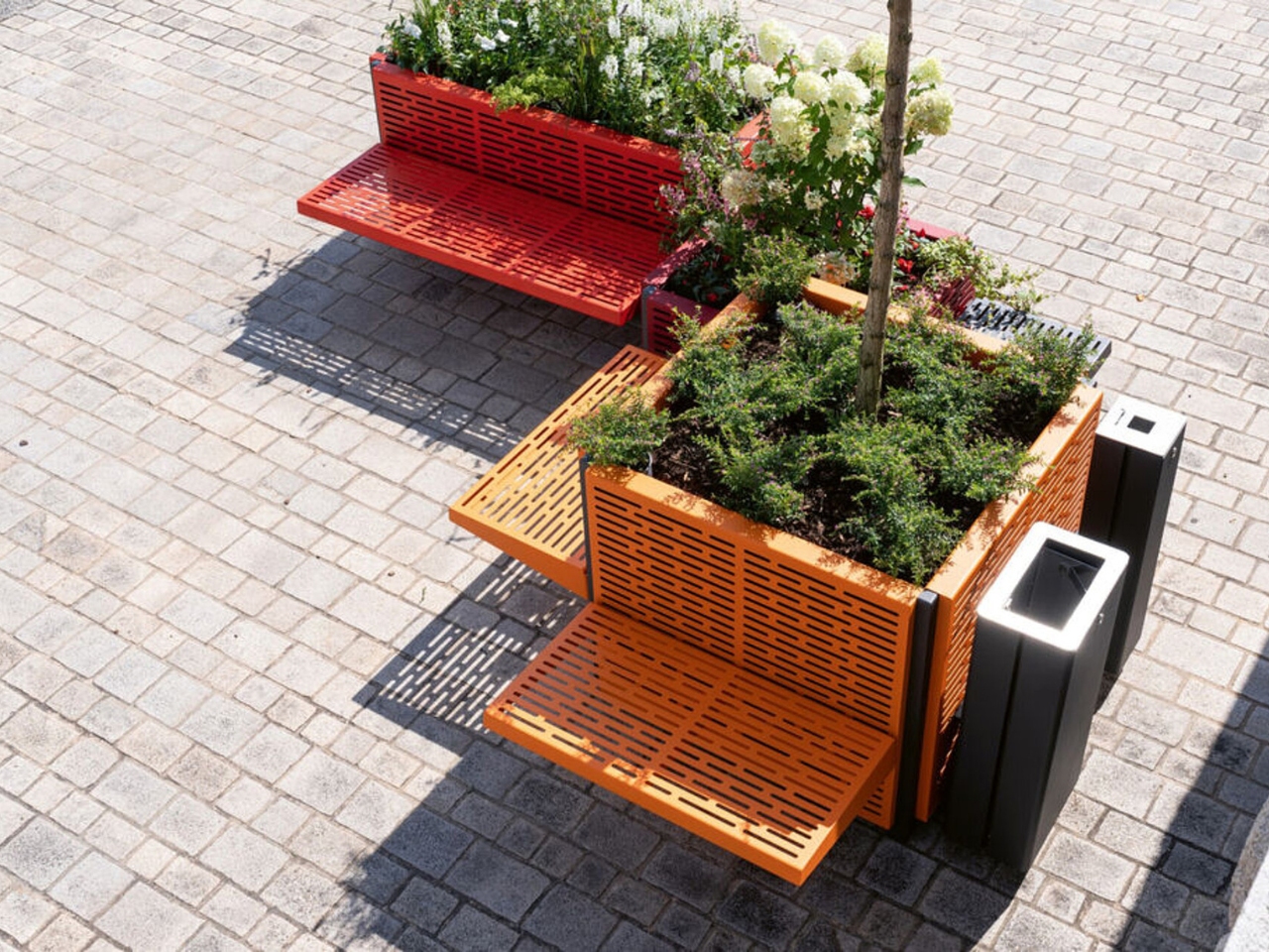 Planter 300，Modular planter，gardening facilities，Outdoor landscape，