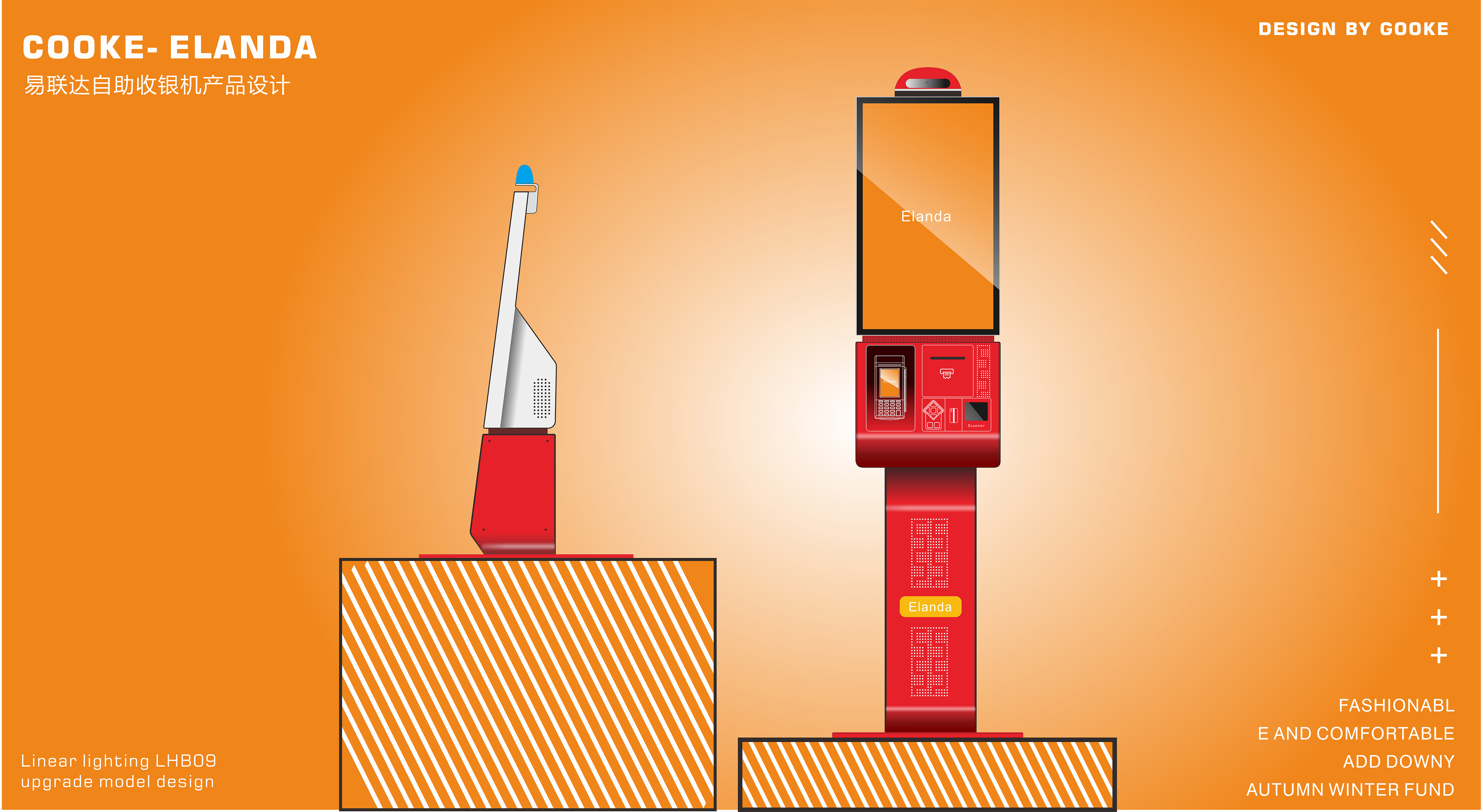 cash register，Self-service cash register，