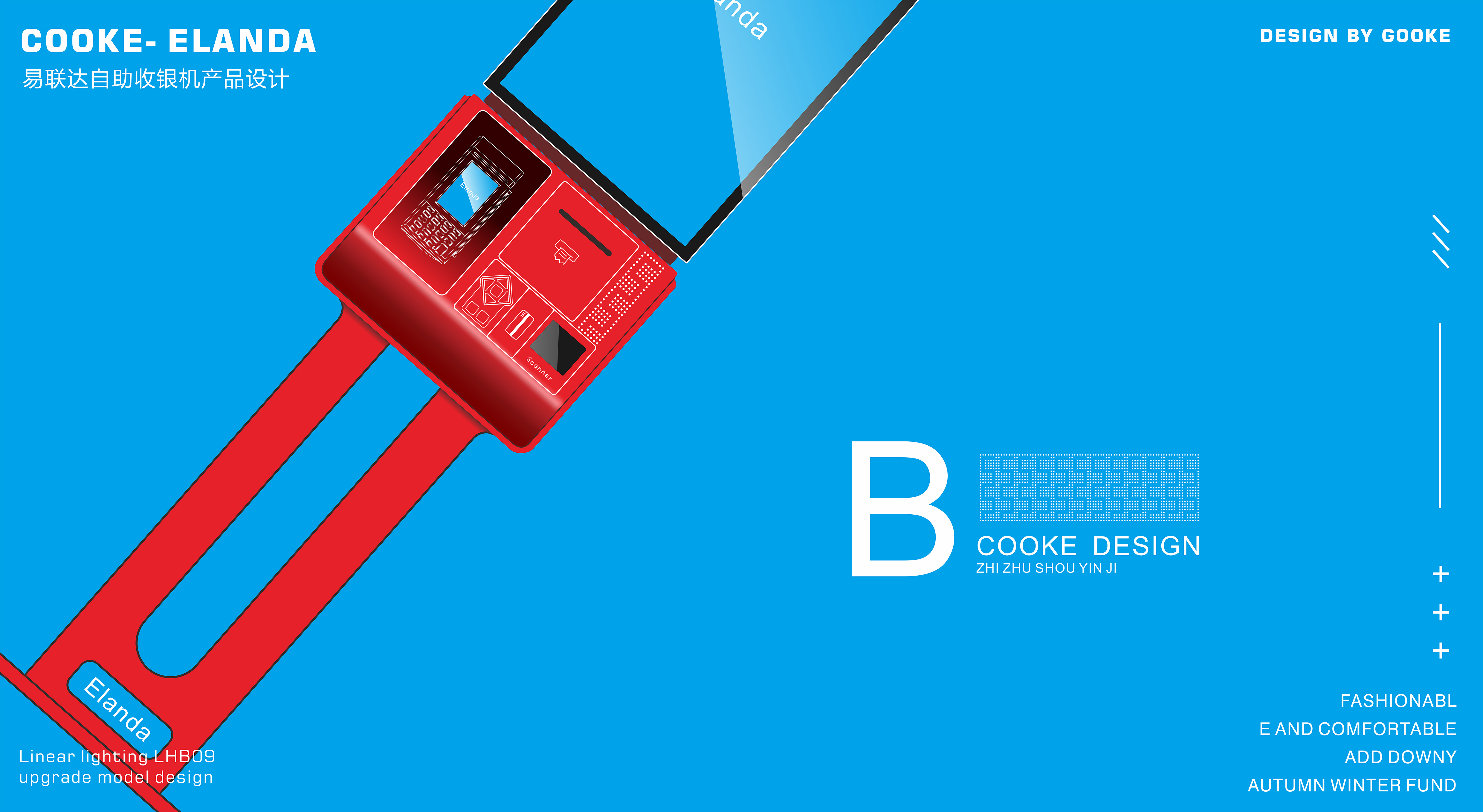 cash register，Self-service cash register，