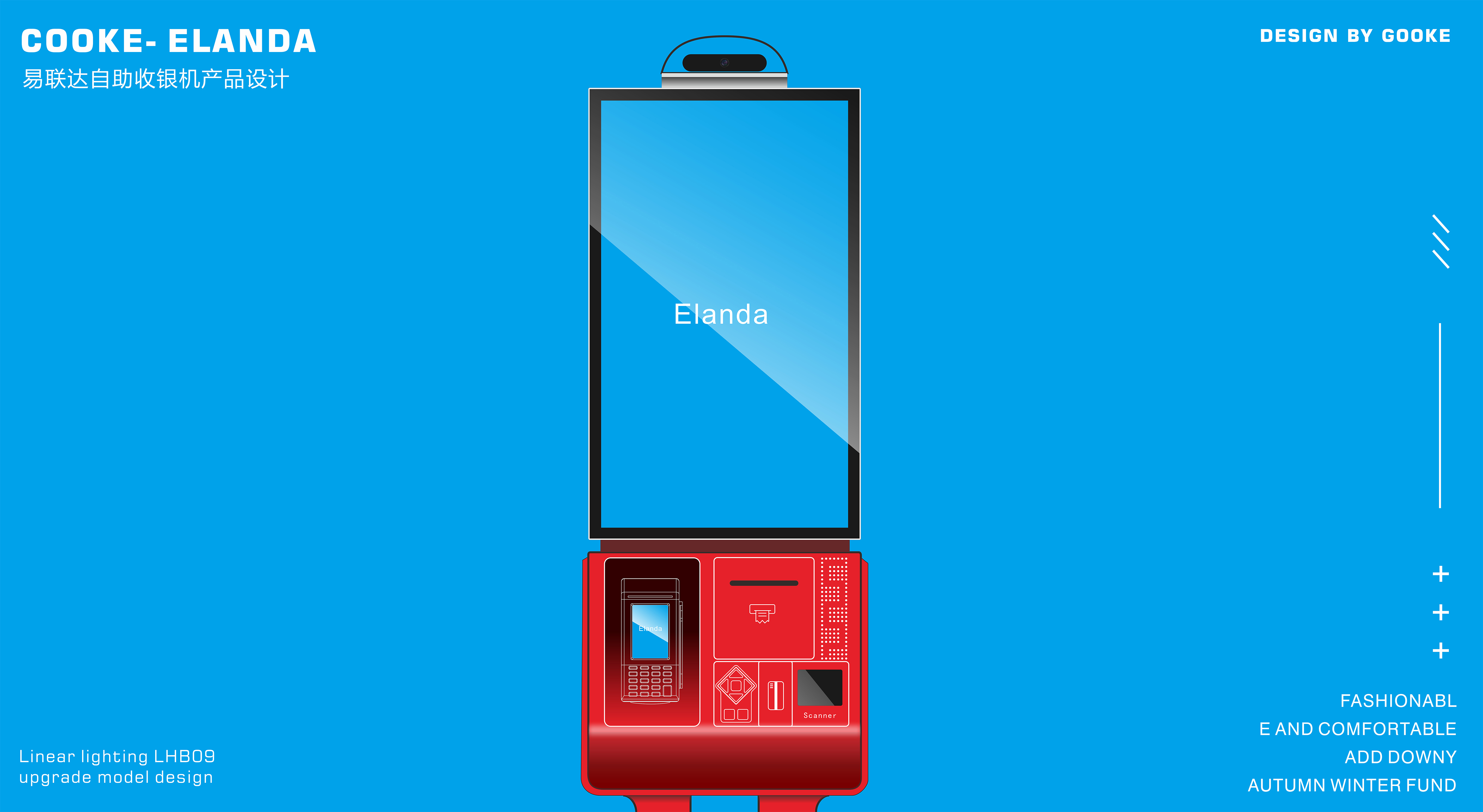 cash register，Self-service cash register，