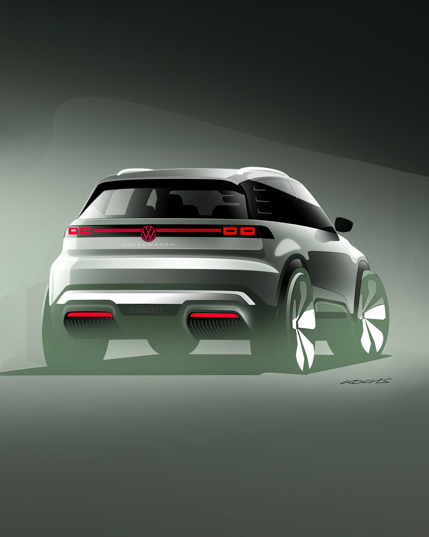 automobile，vehicle，conceptual design，Volkswagen，