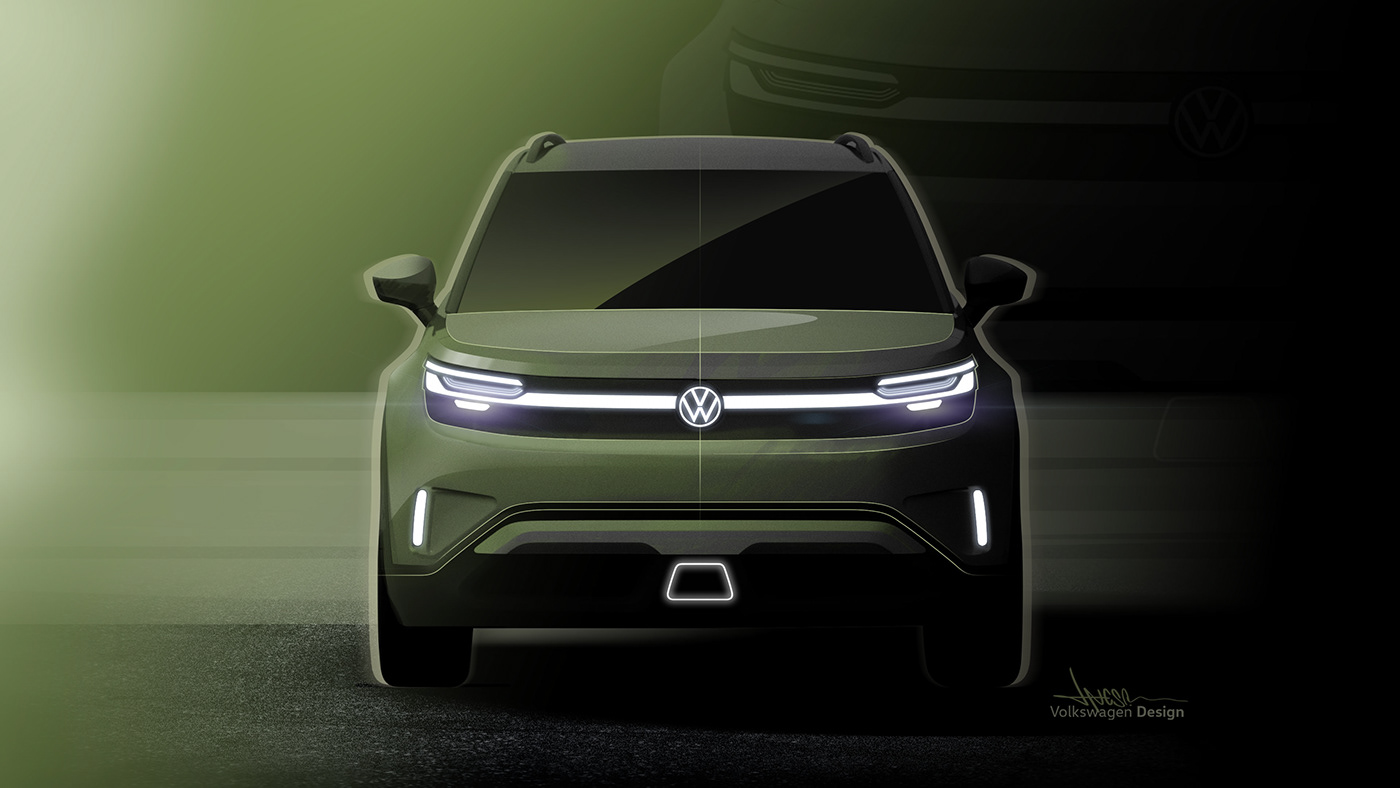 automobile，vehicle，conceptual design，Volkswagen，