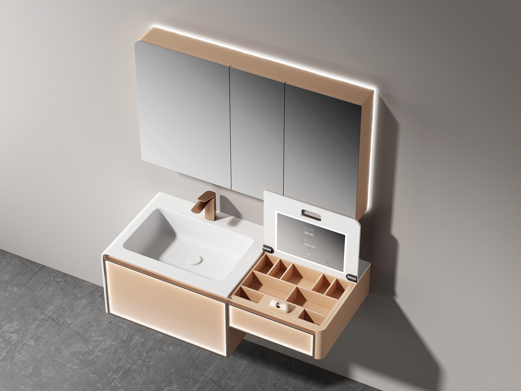 # Bathroom Cabinet Design# Product Rendering# Design Cooperation，