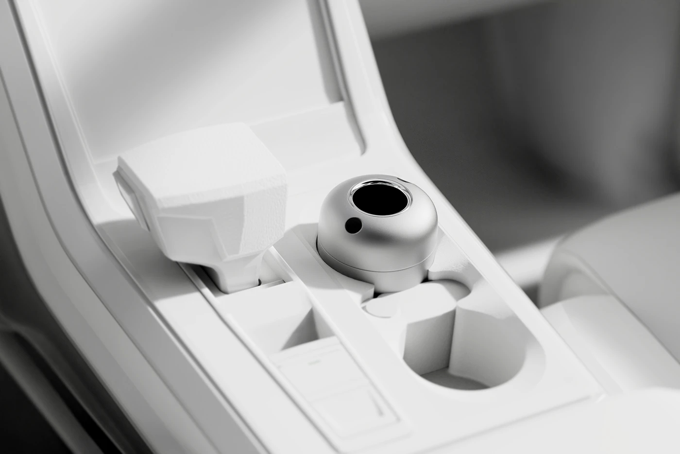 Smoking storage，Integrated Filter Tray，Car ashtray，donut shape，Fragrance stick，