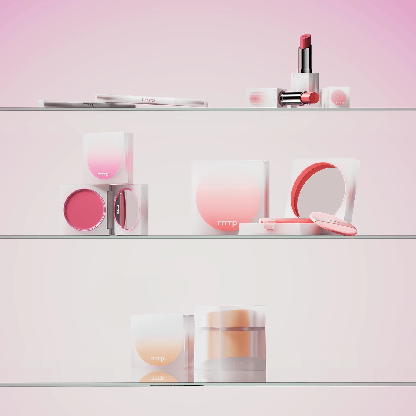 rmrp Blossom，Cosmetics，Make-up，packing design，