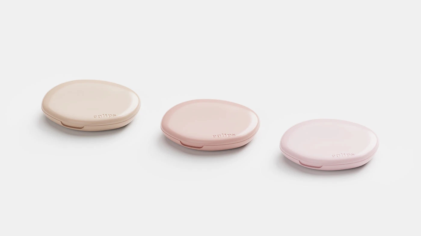 EGLIP，Eye shadow，Cosmetics，packing design，