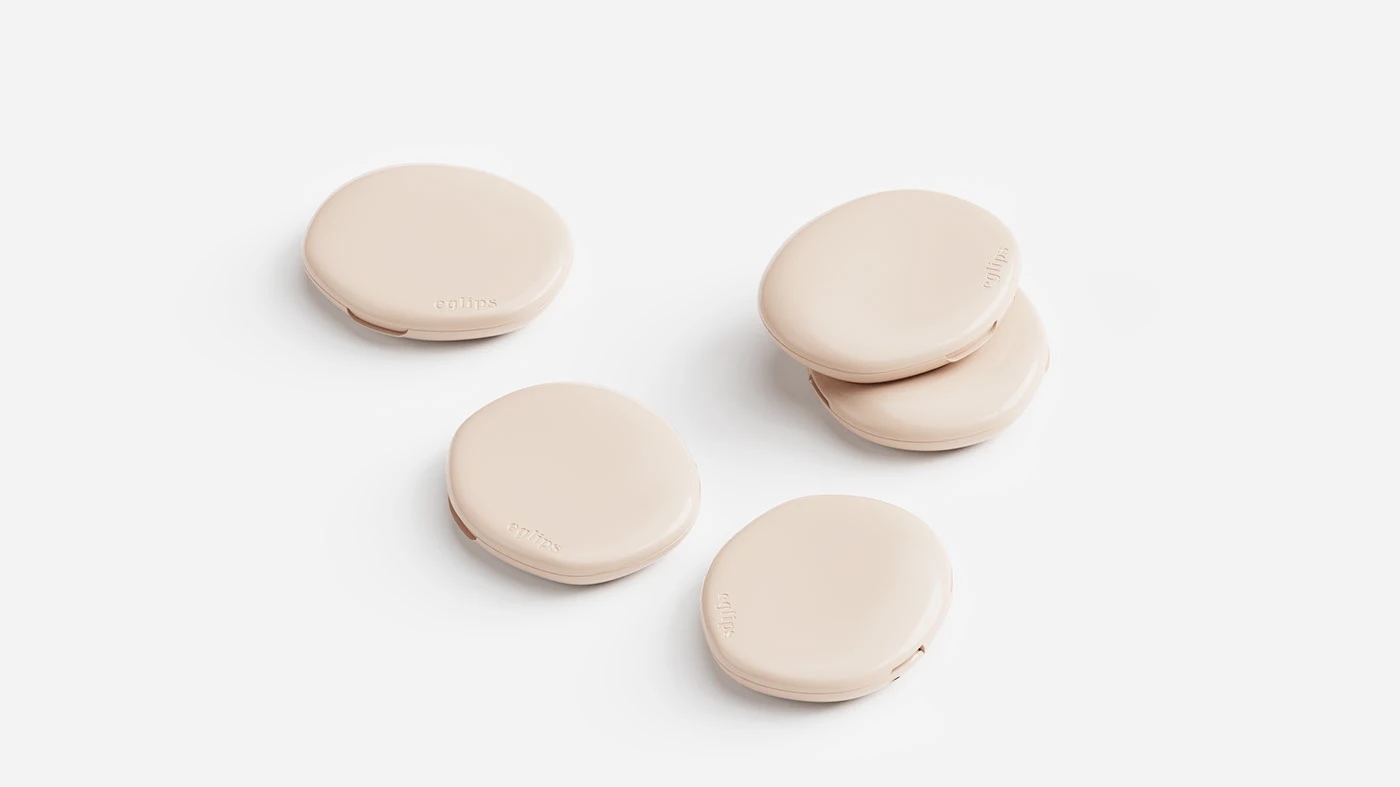 EGLIP，Eye shadow，Cosmetics，packing design，