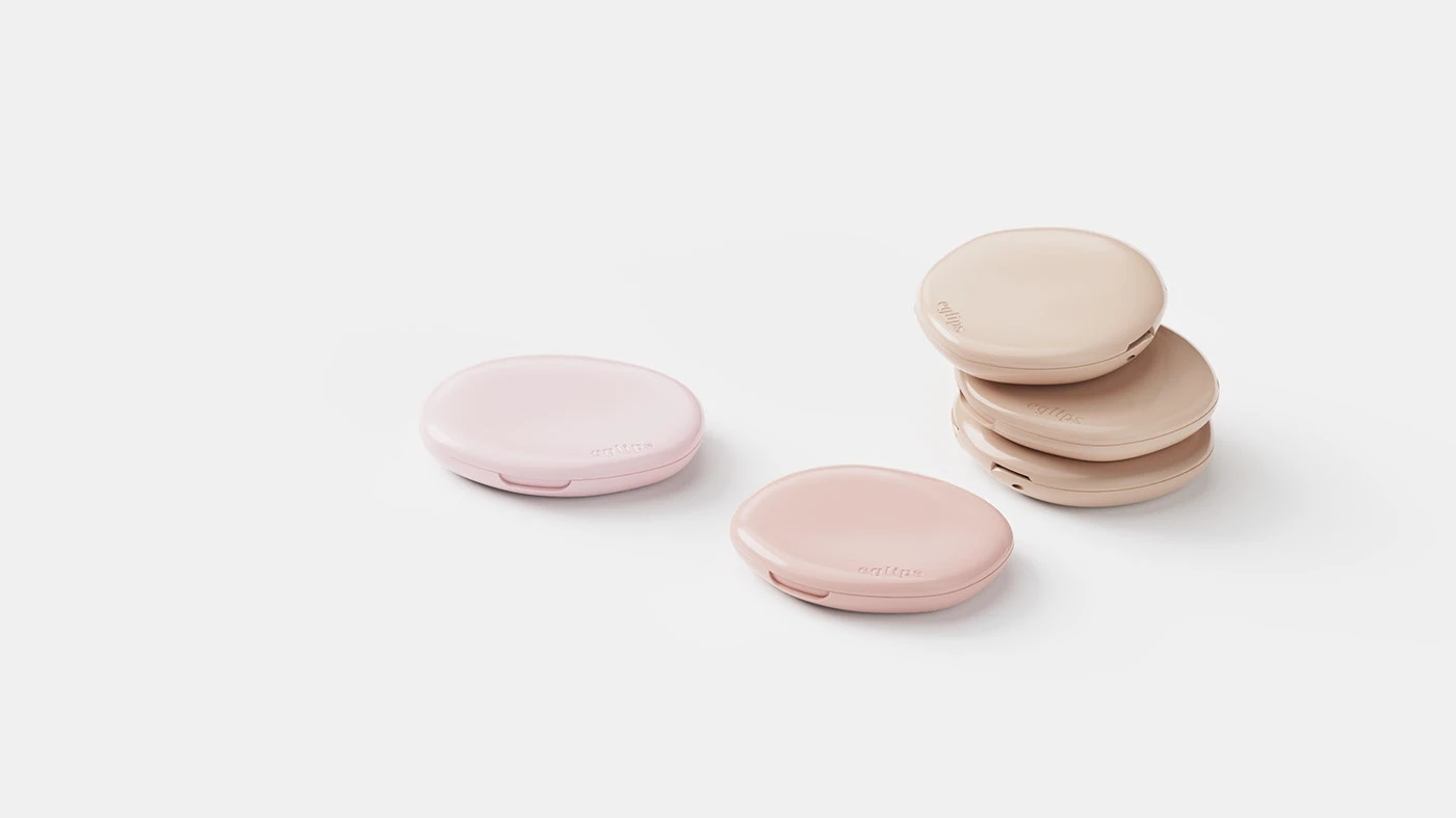 EGLIP，Eye shadow，Cosmetics，packing design，