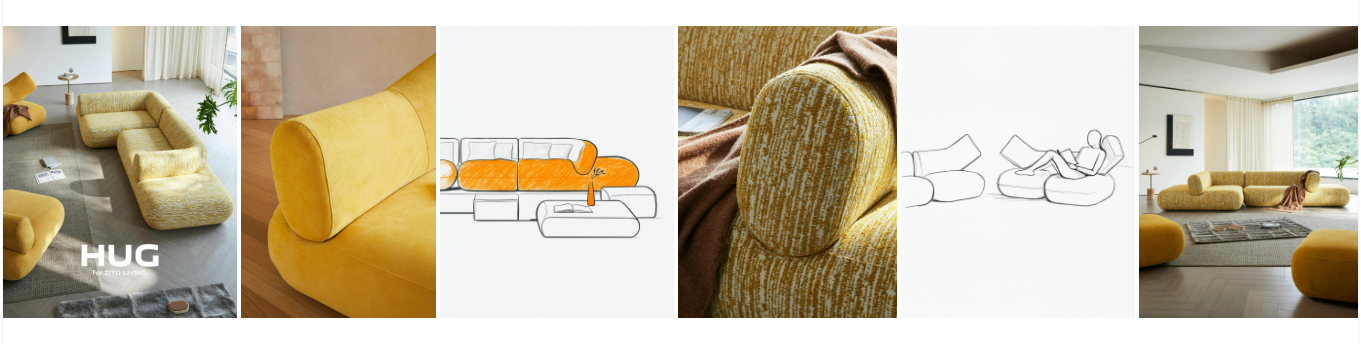 sofa，furniture，HUG collection，Housewear & Furnishings，