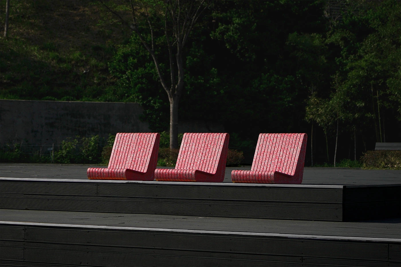 Form&Foam，Public seat，originality，Outdoor furniture，
