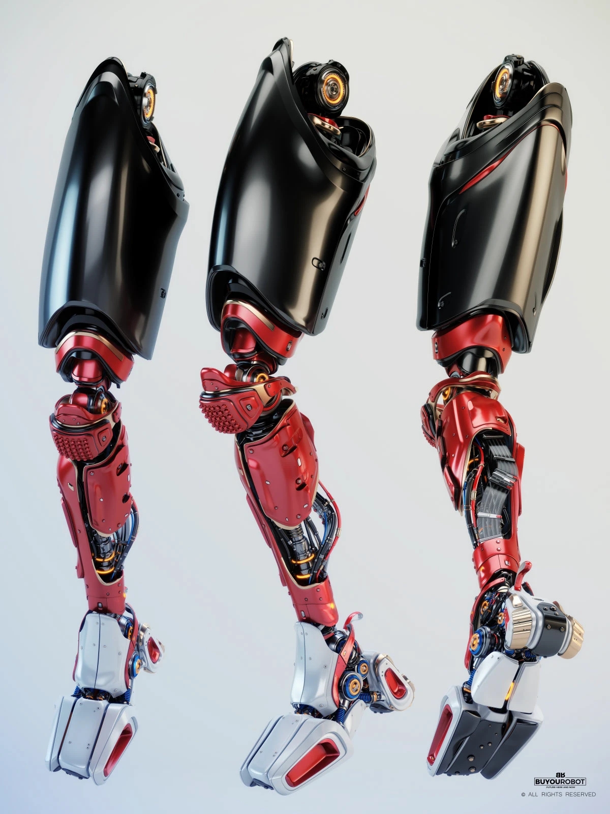 Electronic leg，Football legs，industrial design，Prop design，