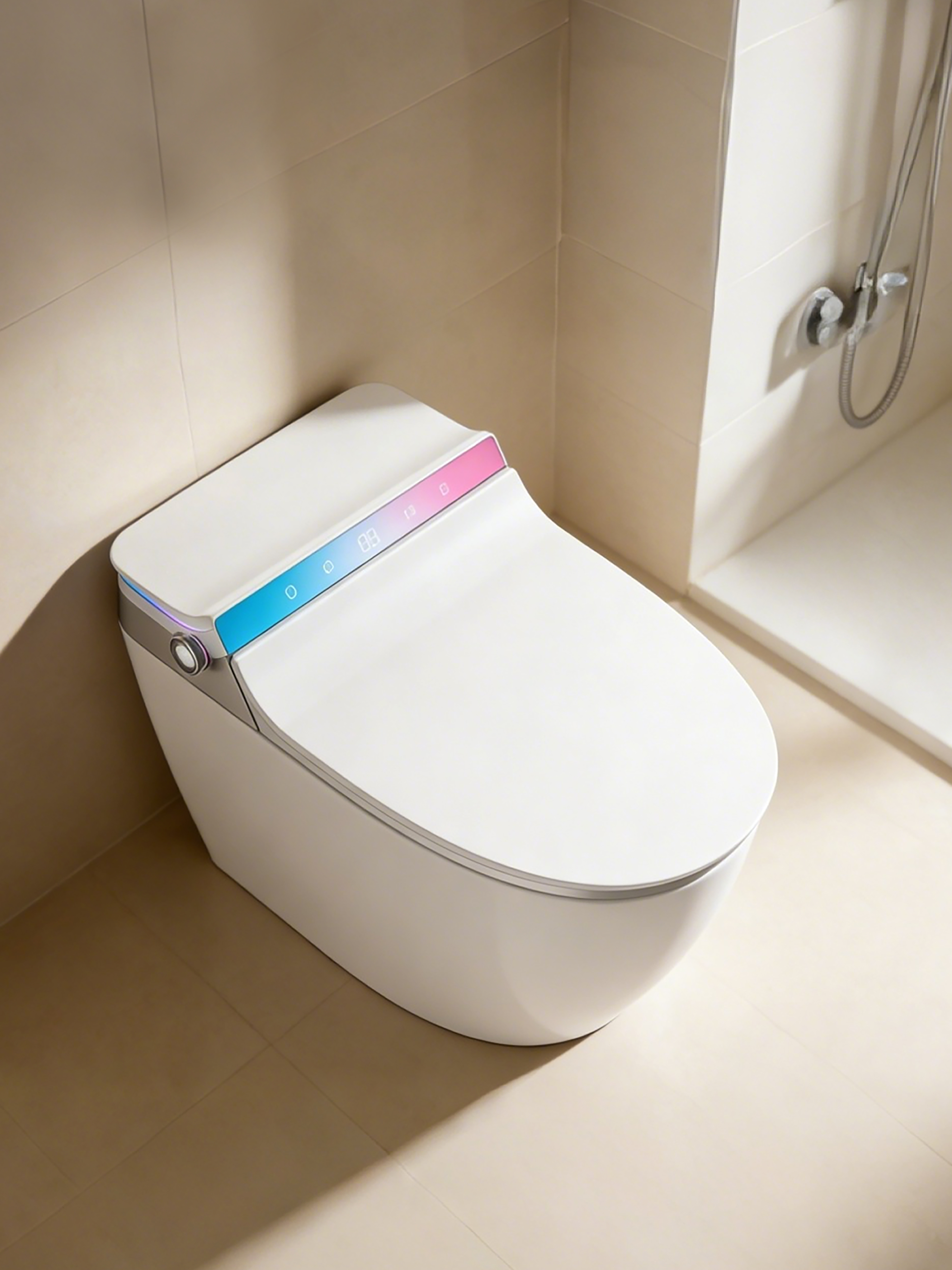 Intelligent toilet，Appearance design，Structural design，industrial design，