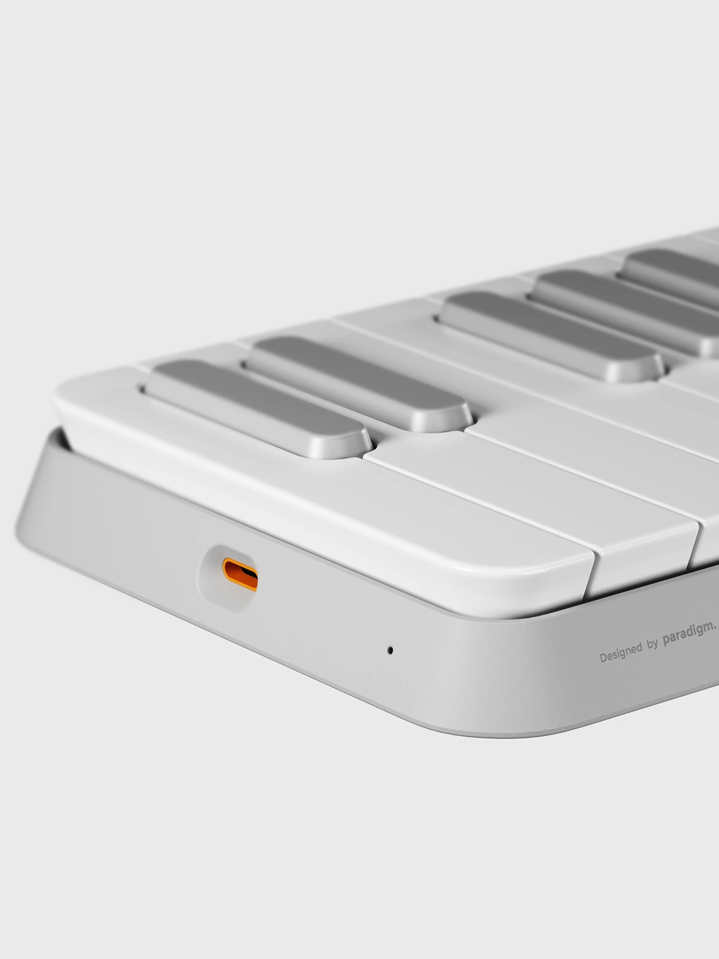 Chamfer MIDI，magnetic sound absorption，Self-supporting musical instrument，Intuitive touch，