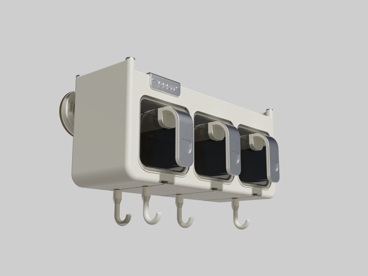 kitchen，Seasoning，sucker，Wall hanging，Seasoning box，