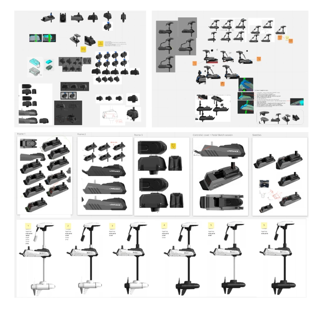 Lowrance Recon，stern motor，Industrial grade skeleton，Fishing Artifact，