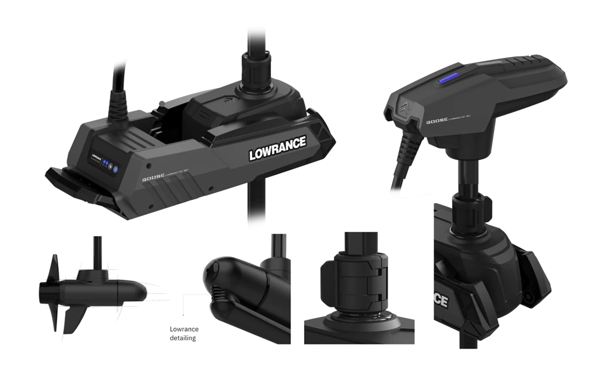 Lowrance Recon，stern motor，Industrial grade skeleton，Fishing Artifact，