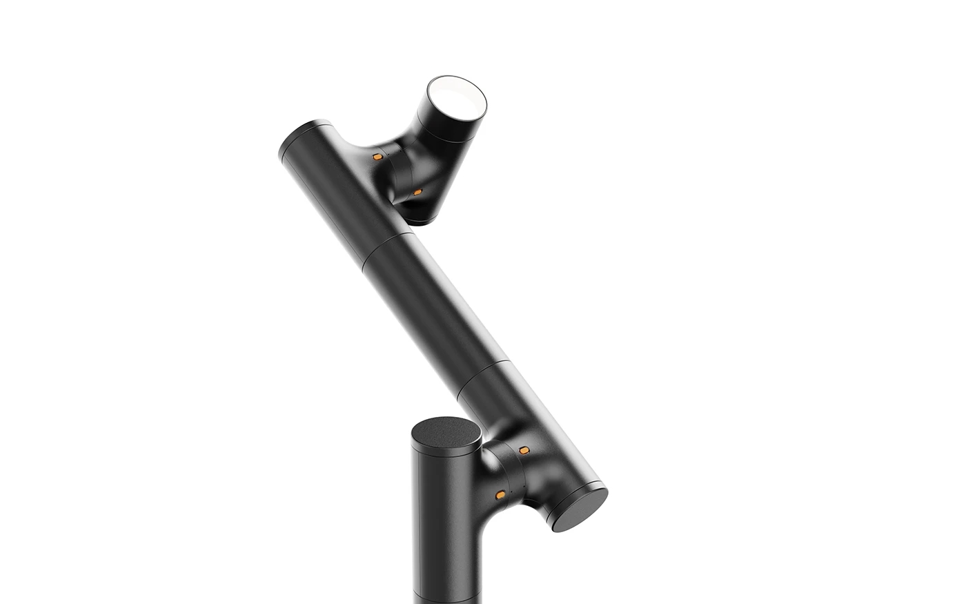 MOODI，Modular lighting，telescope structure，Industrial Aesthetics，Replaceable，