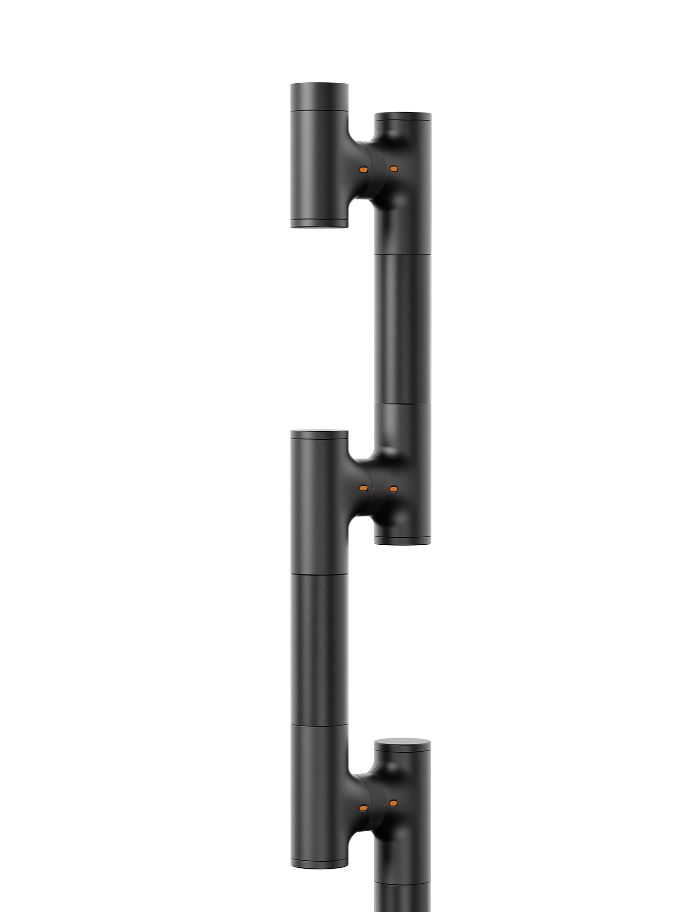 MOODI，Modular lighting，telescope structure，Industrial Aesthetics，Replaceable，