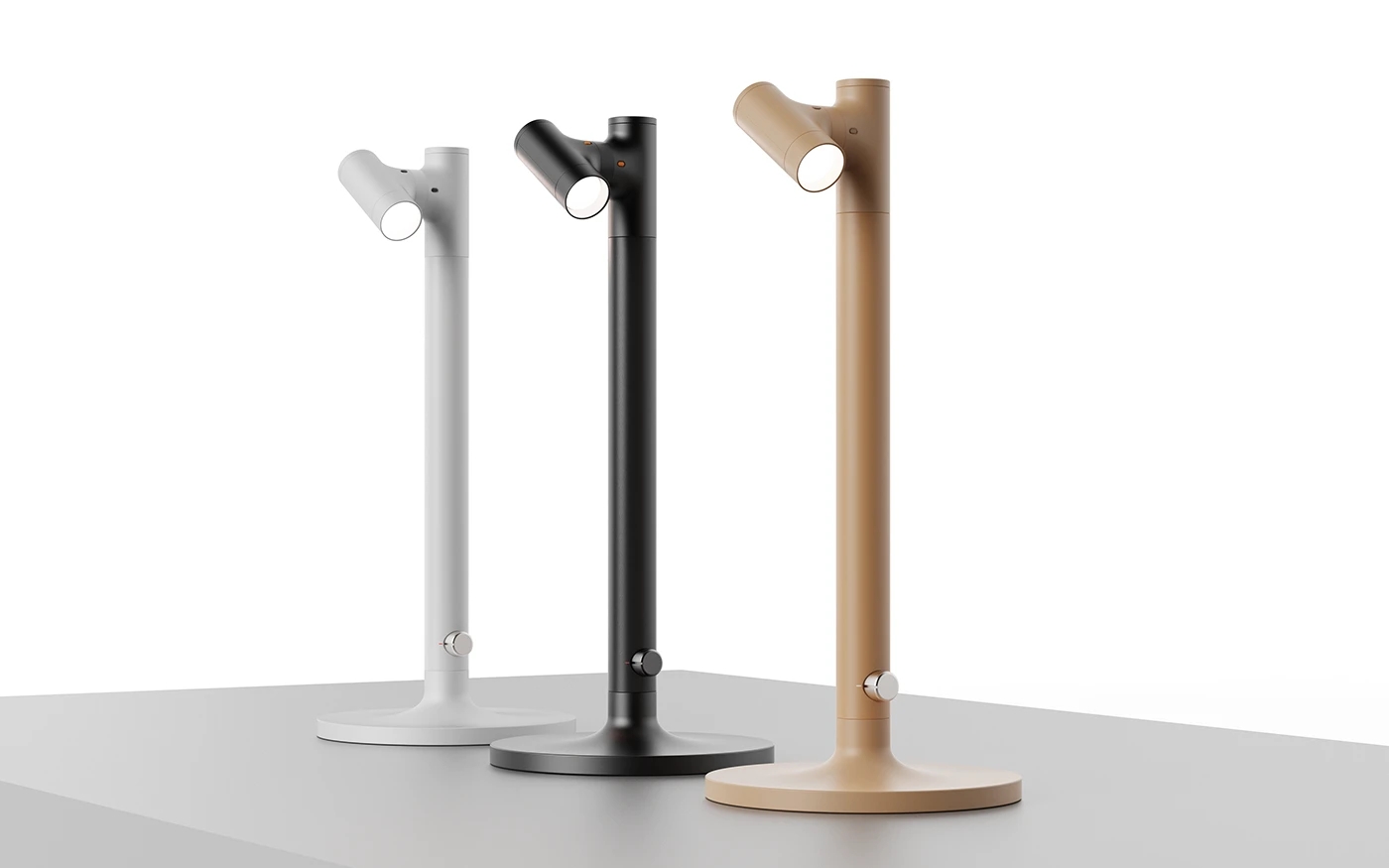 MOODI，Modular lighting，telescope structure，Industrial Aesthetics，Replaceable，